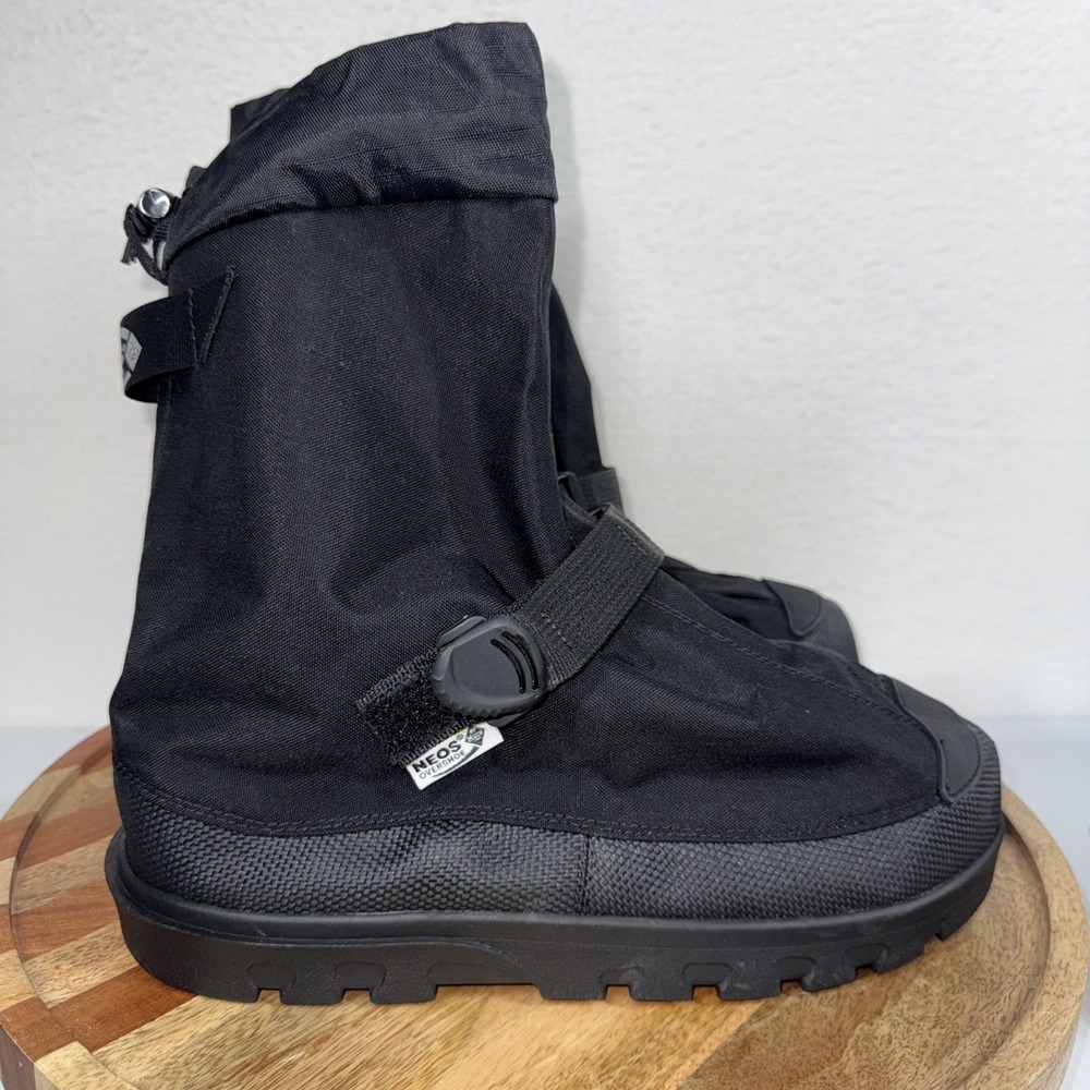 NEOS OVERSHOE Overboot Mid-Calf Shoe Multi Directional Lug 10" Height Pull On M